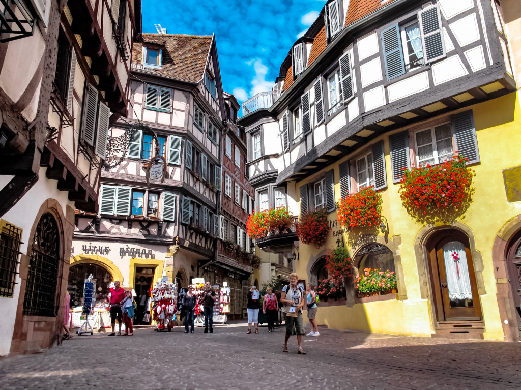 Historical Center of Colmar, France jigsaw puzzle in Street View puzzles on TheJigsawPuzzles.com