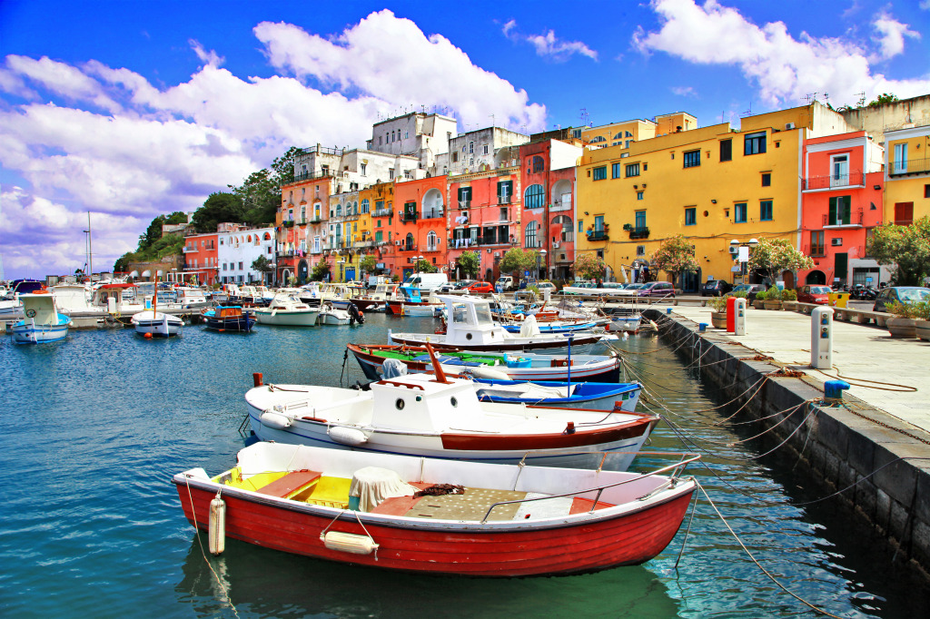 Procida Island, Italy jigsaw puzzle in Great Sightings puzzles on TheJigsawPuzzles.com