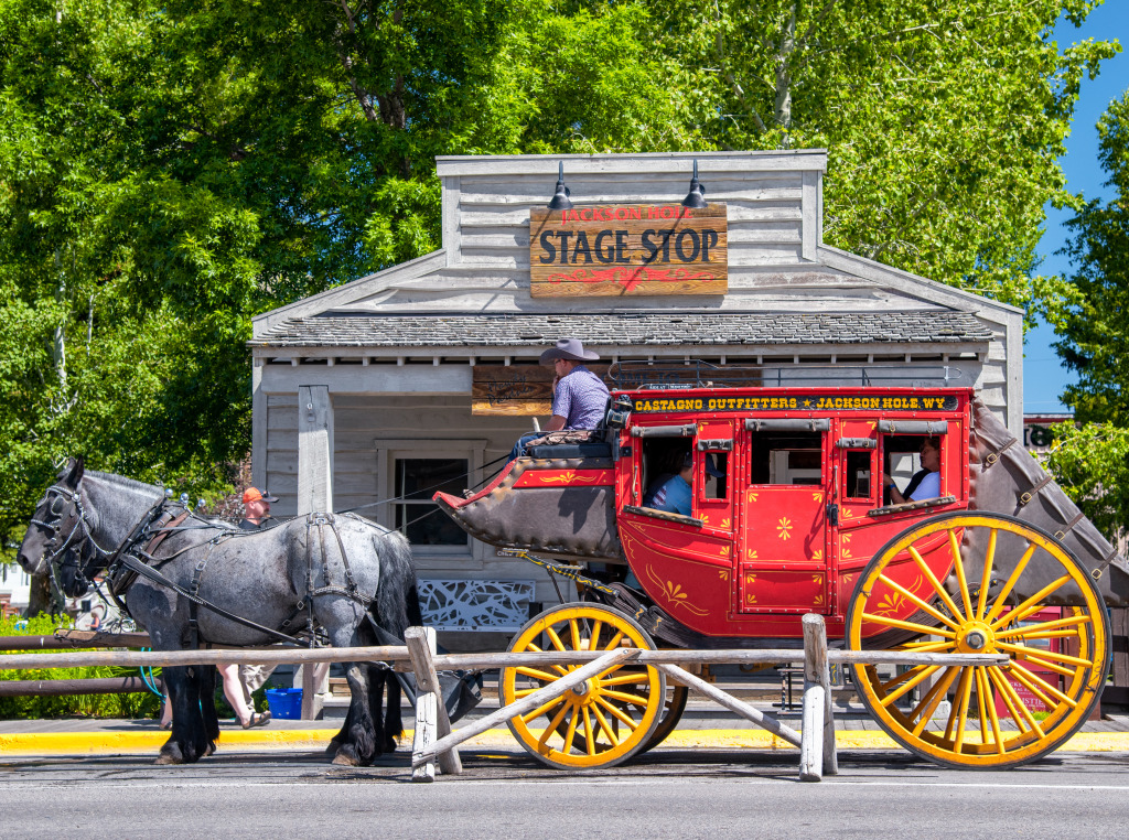 Jackson Hole WY jigsaw puzzle in Puzzle of the Day puzzles on TheJigsawPuzzles.com