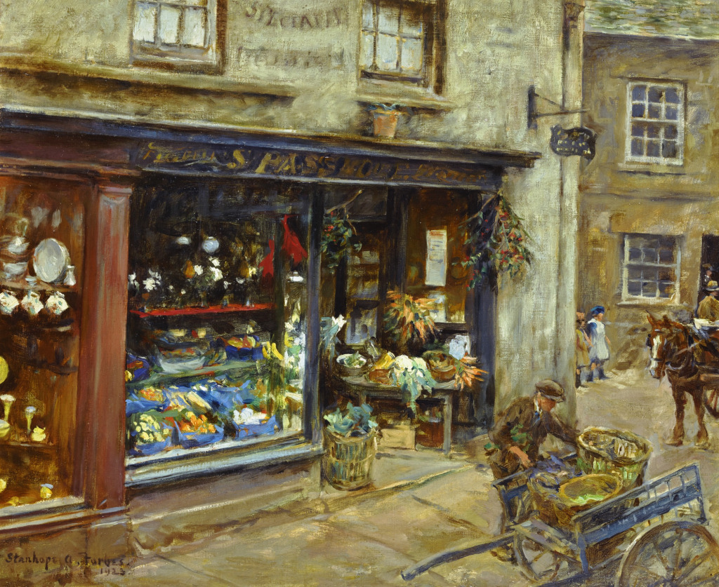 Florist and Fruiterer jigsaw puzzle in Piece of Art puzzles on TheJigsawPuzzles.com