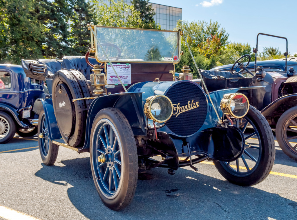 1910 Franklin Open Touring Car jigsaw puzzle in Cars & Bikes puzzles on TheJigsawPuzzles.com