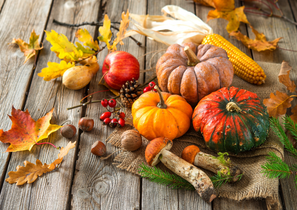 Autumn Still Life jigsaw puzzle in Fruits & Veggies puzzles on TheJigsawPuzzles.com