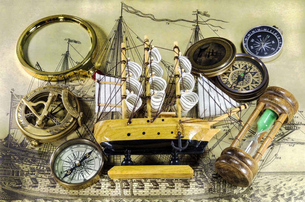 Model Ship jigsaw puzzle in Macro puzzles on TheJigsawPuzzles.com