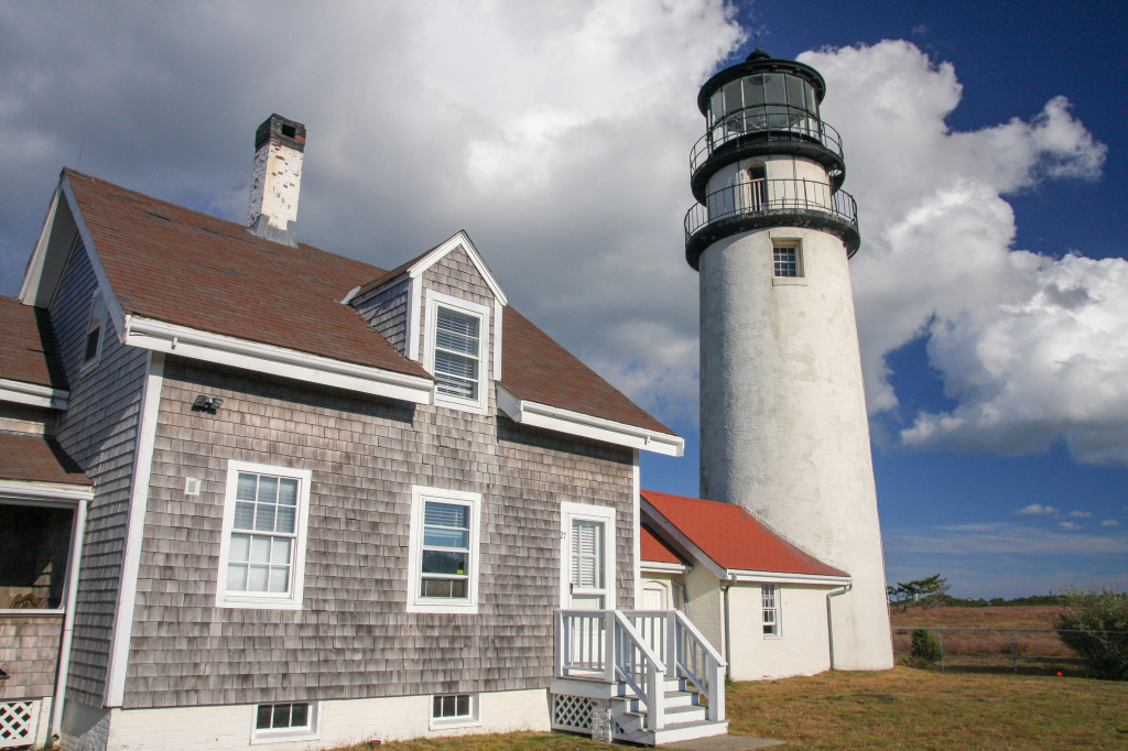 Lighthouse of Truro, Cape Cod jigsaw puzzle in Great Sightings puzzles on TheJigsawPuzzles.com