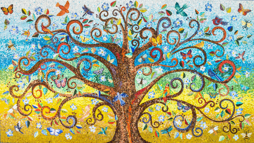 Tree of Life jigsaw puzzle in Puzzle of the Day puzzles on TheJigsawPuzzles.com