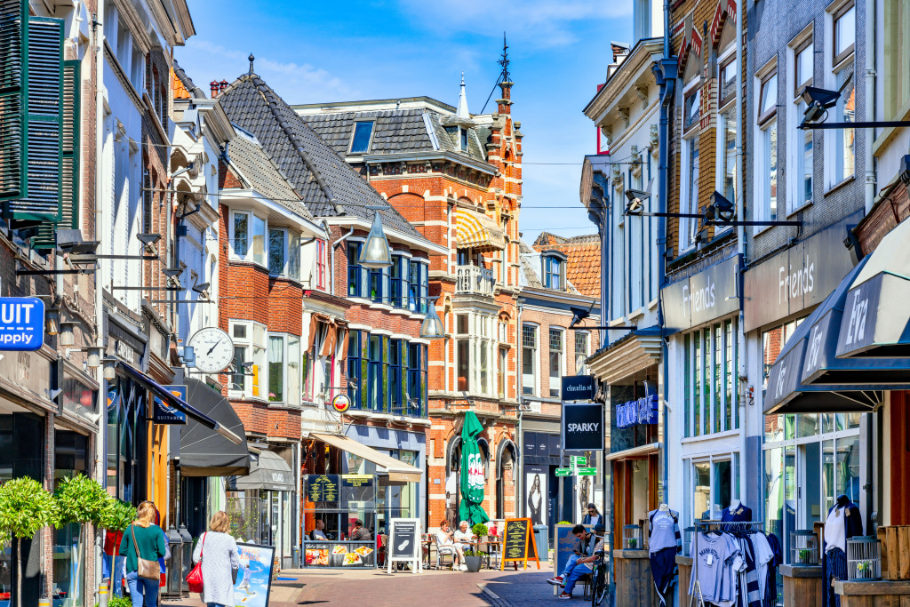 Zwolle, The Netherlands jigsaw puzzle in Street View puzzles on TheJigsawPuzzles.com