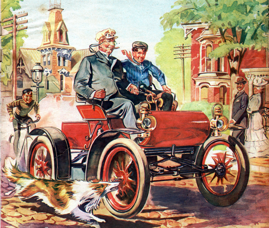 1938 Panorama Cover jigsaw puzzle in Cars & Bikes puzzles on TheJigsawPuzzles.com