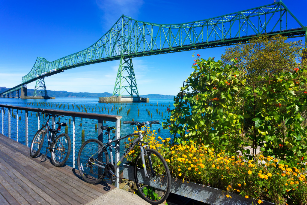 Astoria Megler Bridge, Oregon jigsaw puzzle in Bridges puzzles on TheJigsawPuzzles.com