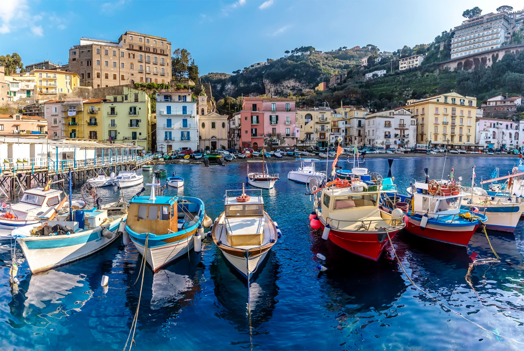 Marina Grande, Sorrento, Italy jigsaw puzzle in Great Sightings puzzles on TheJigsawPuzzles.com