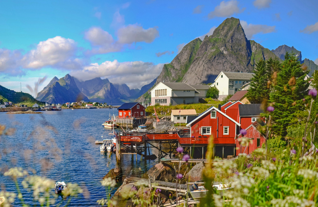 Lofoten Islands, Norway jigsaw puzzle in Great Sightings puzzles on TheJigsawPuzzles.com