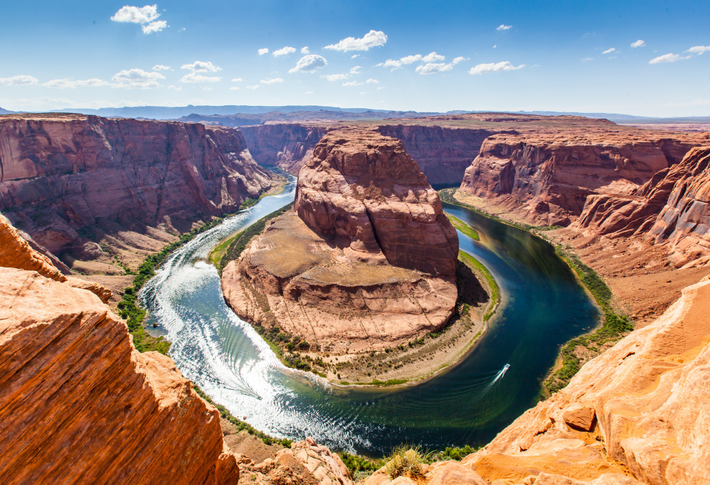 Horseshoe Bend, Arizona jigsaw puzzle in Great Sightings puzzles on TheJigsawPuzzles.com