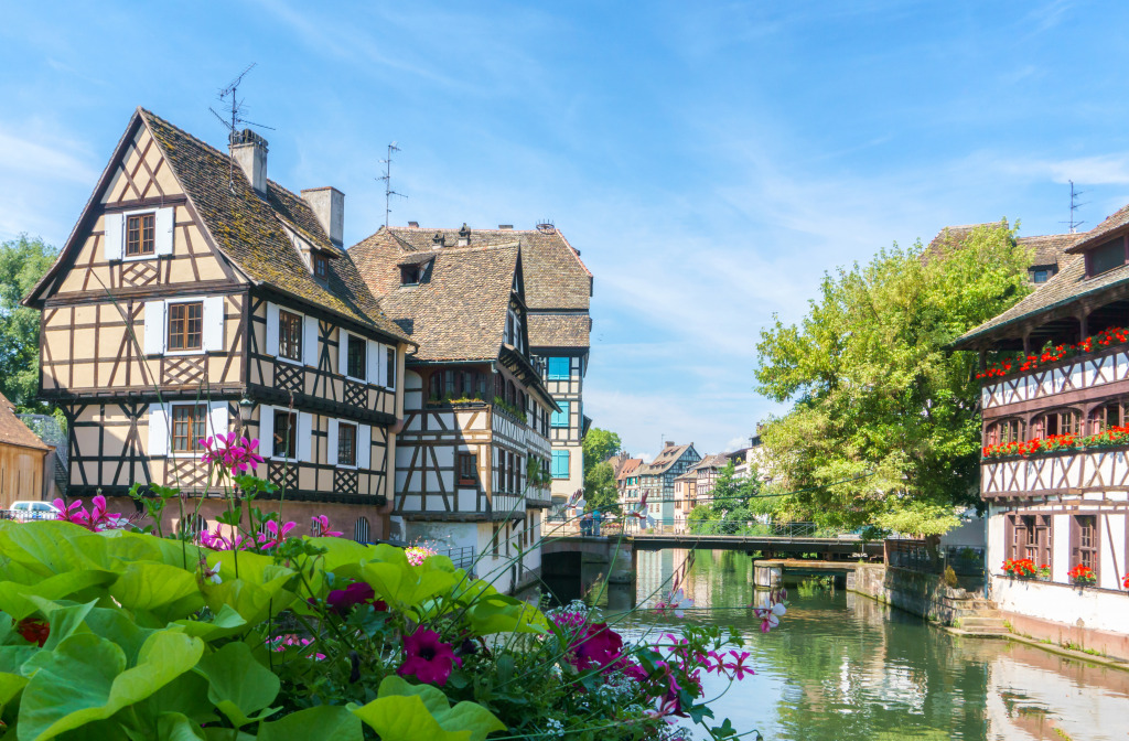 La Petite France, Strasbourg jigsaw puzzle in Street View puzzles on TheJigsawPuzzles.com