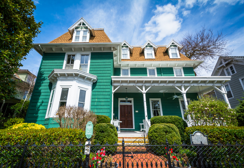 House in Lewes, Delaware jigsaw puzzle in Street View puzzles on TheJigsawPuzzles.com