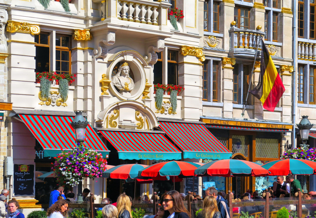 Grand Place Square, Brussels, Belgium jigsaw puzzle in Street View puzzles on TheJigsawPuzzles.com