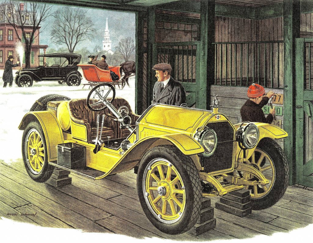 Stutz Bearcat jigsaw puzzle in Cars & Bikes puzzles on TheJigsawPuzzles.com