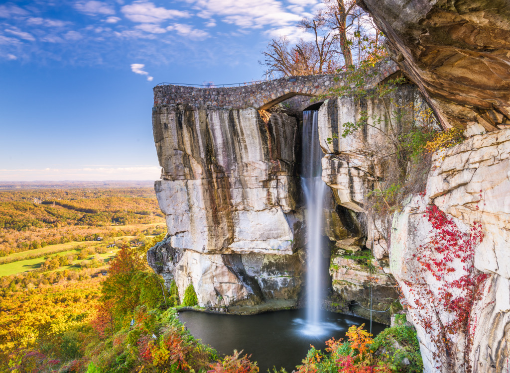 Lookout Mountain, Georgia, USA jigsaw puzzle in Waterfalls puzzles on TheJigsawPuzzles.com