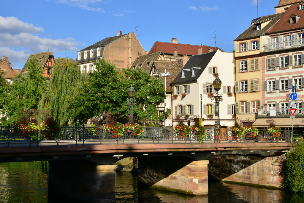 Strasbourg, France jigsaw puzzle in Bridges puzzles on TheJigsawPuzzles.com