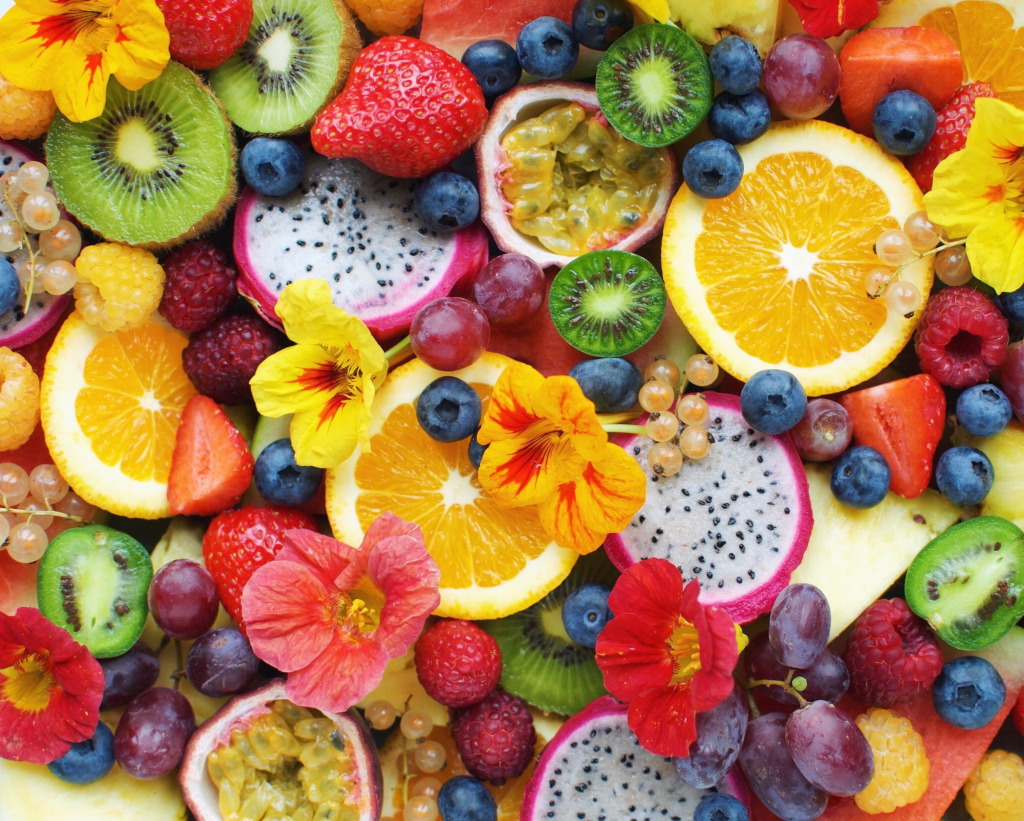 Fruit Platter jigsaw puzzle in Fruits & Veggies puzzles on TheJigsawPuzzles.com