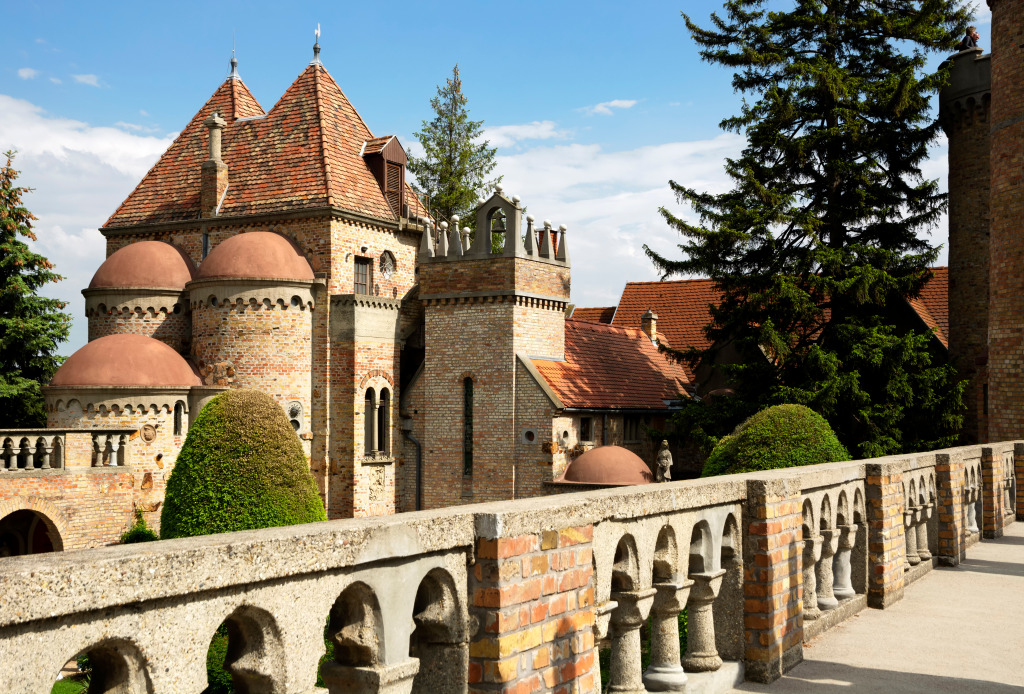 Bory Castle, Szekesfehervar, Hungary jigsaw puzzle in Castles puzzles on TheJigsawPuzzles.com