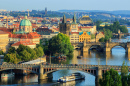 Bridges in Prague, Czech Republic