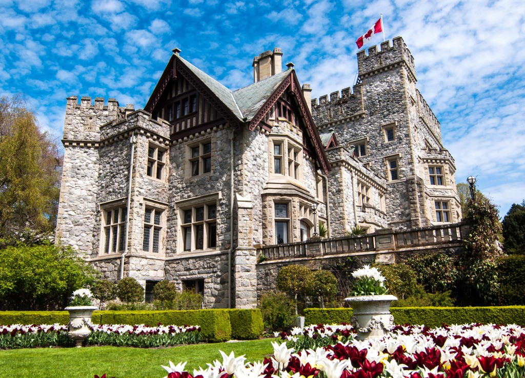 Hatley Castle, Victoria, Canada jigsaw puzzle in Castles puzzles on TheJigsawPuzzles.com