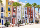 Beach in Villajoyosa, Spain