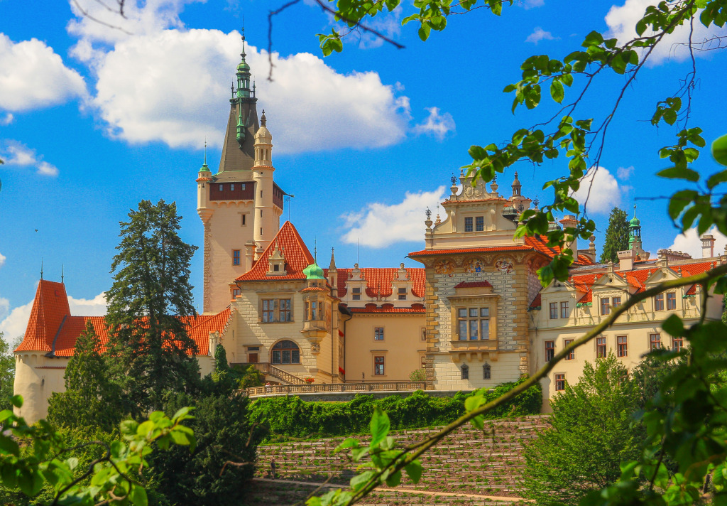 Pruhonice Park, Prague, Czech Republic jigsaw puzzle in Castles puzzles on TheJigsawPuzzles.com