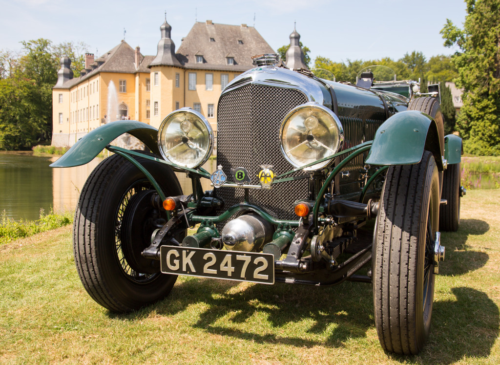 1929 Bentley Super Six in Jüchen, Germany jigsaw puzzle in Cars & Bikes puzzles on TheJigsawPuzzles.com