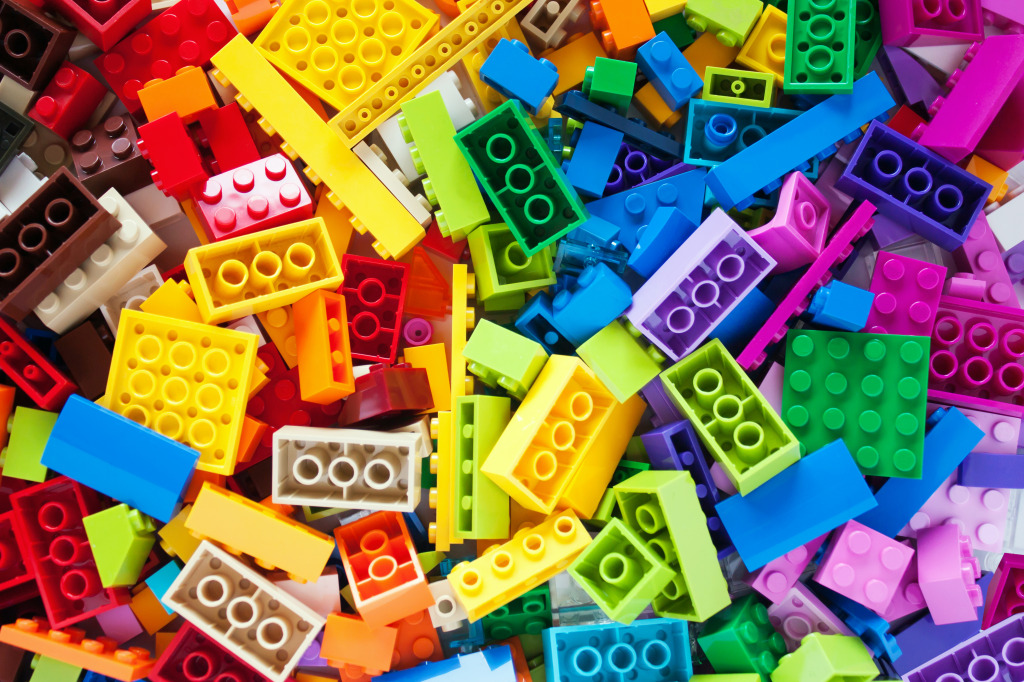 Pile of Building Blocks jigsaw puzzle in Macro puzzles on TheJigsawPuzzles.com