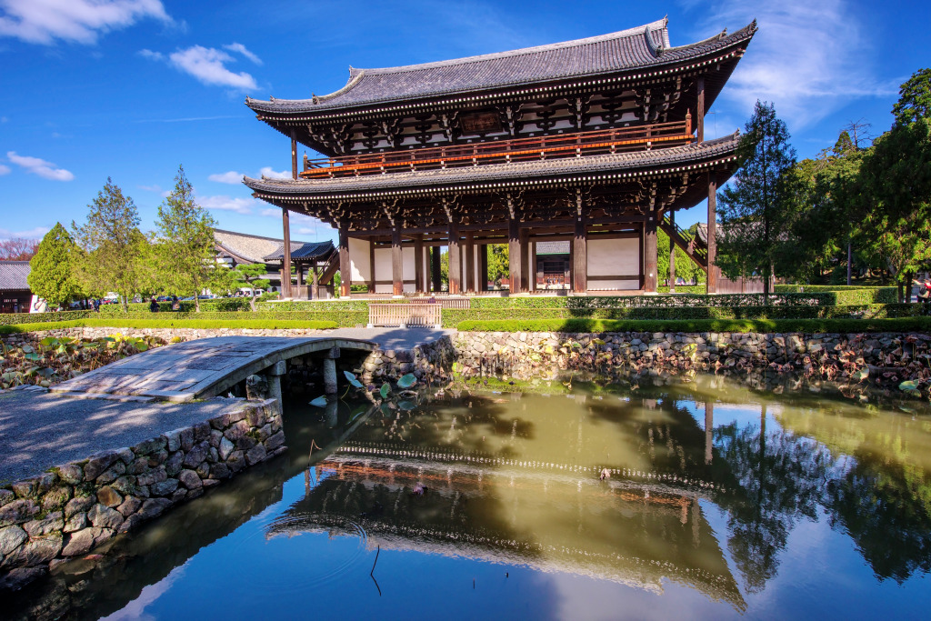 Tofukuji Temple in Kyoto, Japan jigsaw puzzle in Bridges puzzles on TheJigsawPuzzles.com