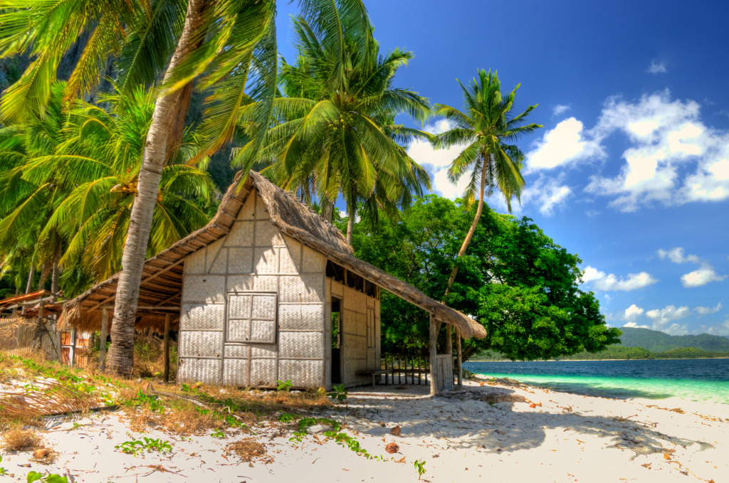 Tropical Getaway in El Nido, Philippines jigsaw puzzle in Great Sightings puzzles on TheJigsawPuzzles.com