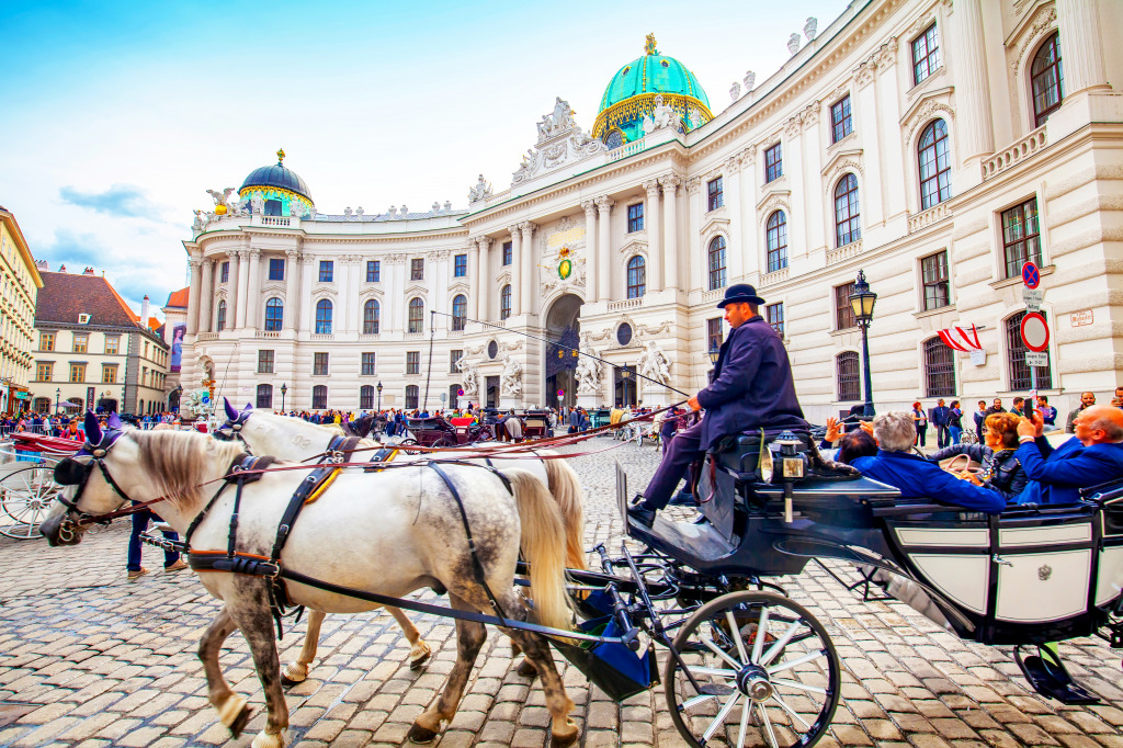 Hofburg Royal Palace, Vienna, Austria jigsaw puzzle in Castles puzzles on TheJigsawPuzzles.com