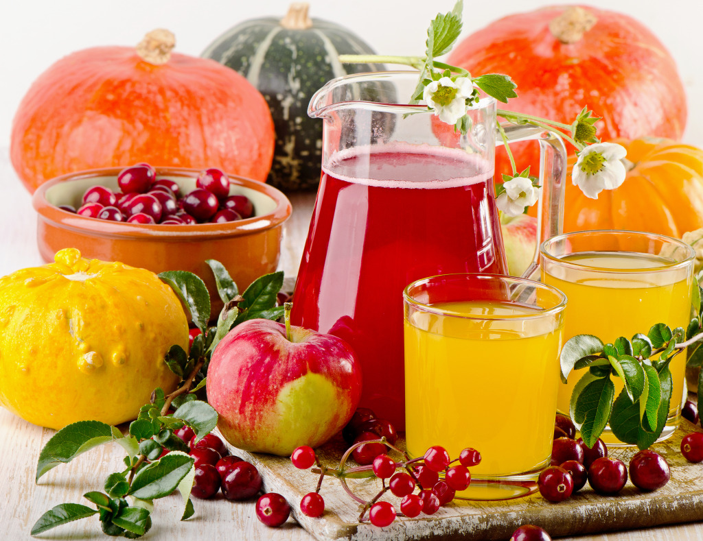 Fresh Juices jigsaw puzzle in Fruits & Veggies puzzles on TheJigsawPuzzles.com