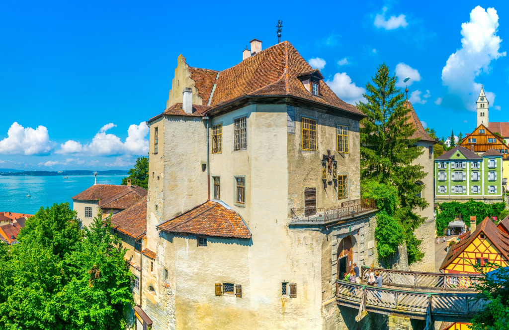 Meersburg Castle, Germany jigsaw puzzle in Castles puzzles on TheJigsawPuzzles.com