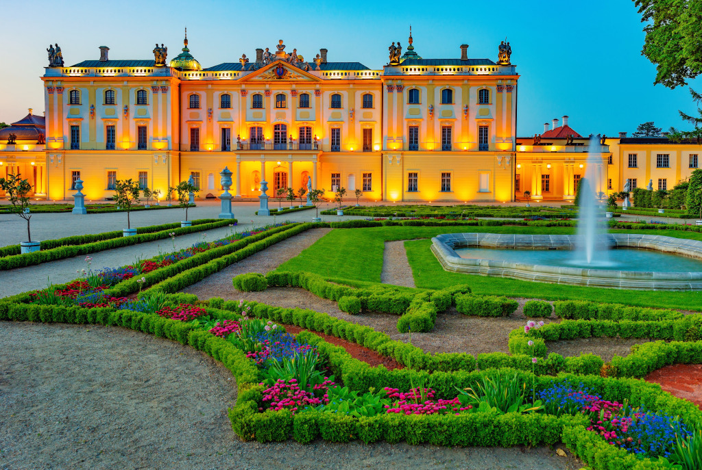 Branicki Palace, Bialystok, Poland jigsaw puzzle in Castles puzzles on TheJigsawPuzzles.com