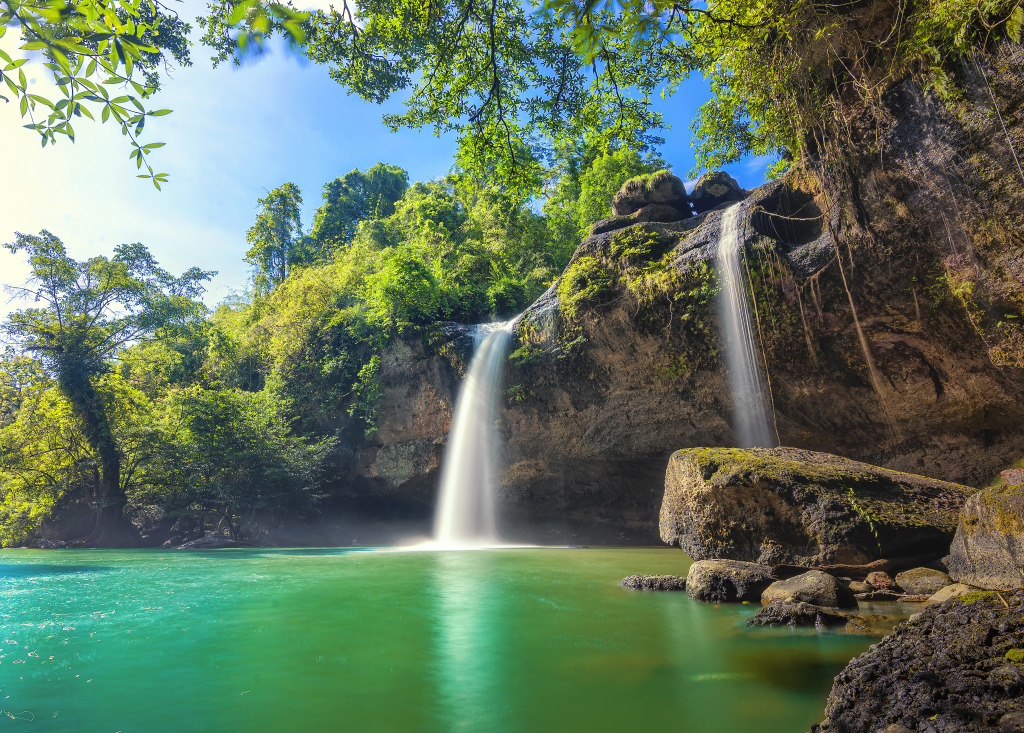 Khao Yai National Park, Thailand jigsaw puzzle in Waterfalls puzzles on TheJigsawPuzzles.com