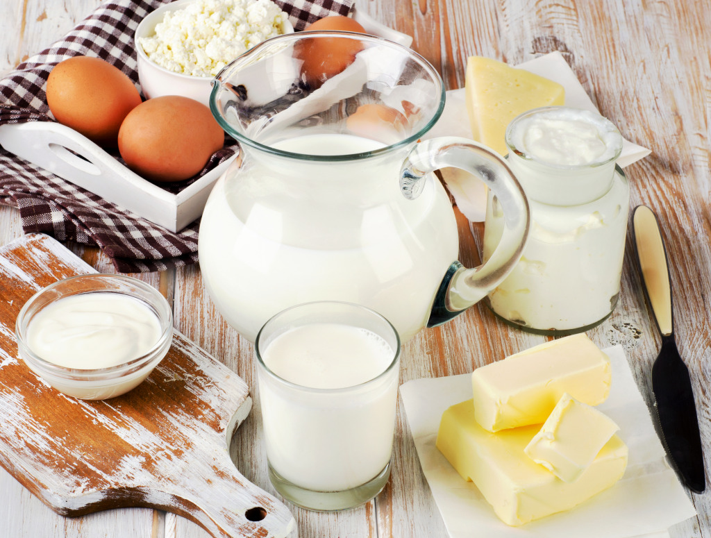 Dairy Products jigsaw puzzle in Food & Bakery puzzles on TheJigsawPuzzles.com