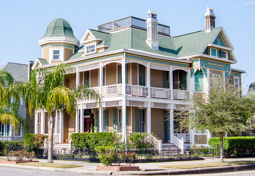 Historic Home in Galveston, Texas jigsaw puzzle in Street View puzzles on TheJigsawPuzzles.com