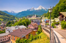 Town of Berchtesgaden, Bavarian Alps