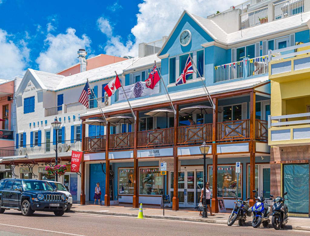 Hamilton, Bermuda jigsaw puzzle in Street View puzzles on TheJigsawPuzzles.com