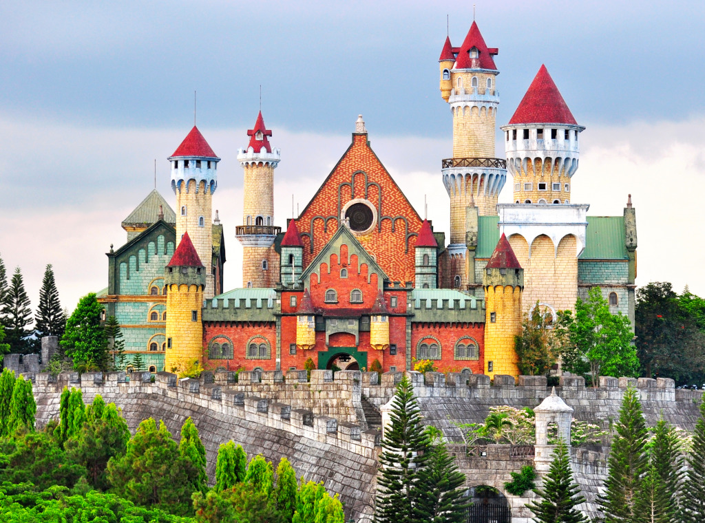Fantasy Castle in Batangas, Philippines jigsaw puzzle in Castles puzzles on TheJigsawPuzzles.com