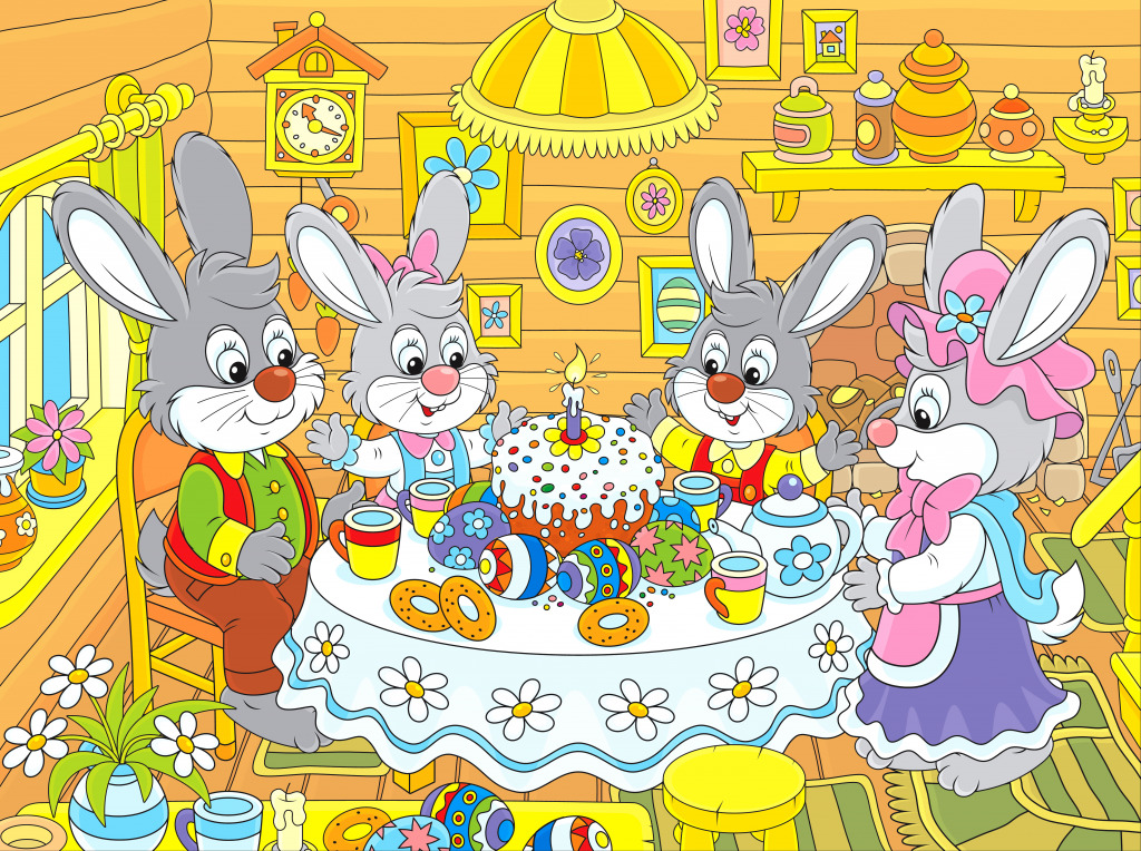 Happy Easter! jigsaw puzzle in Puzzle of the Day puzzles on TheJigsawPuzzles.com