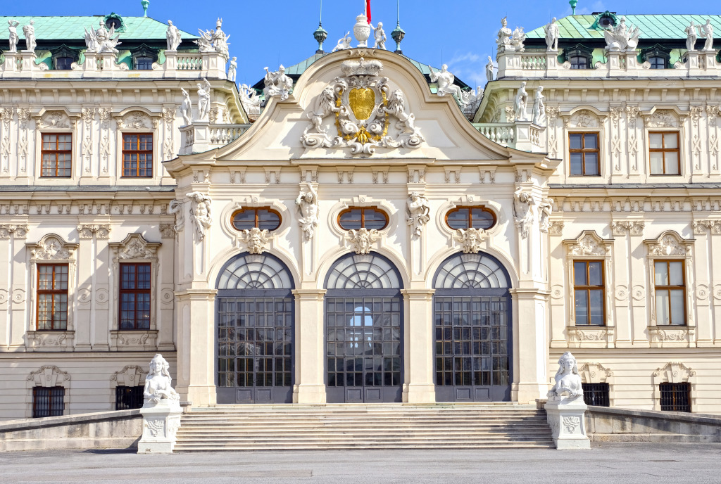 Belvedere Palace, Vienna, Austria jigsaw puzzle in Castles puzzles on TheJigsawPuzzles.com
