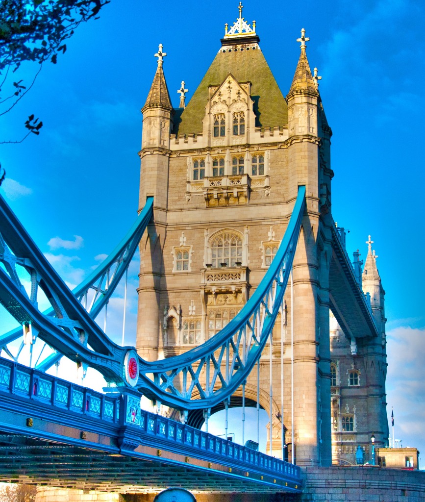 Tower Bridge jigsaw puzzle in Bridges puzzles on TheJigsawPuzzles.com