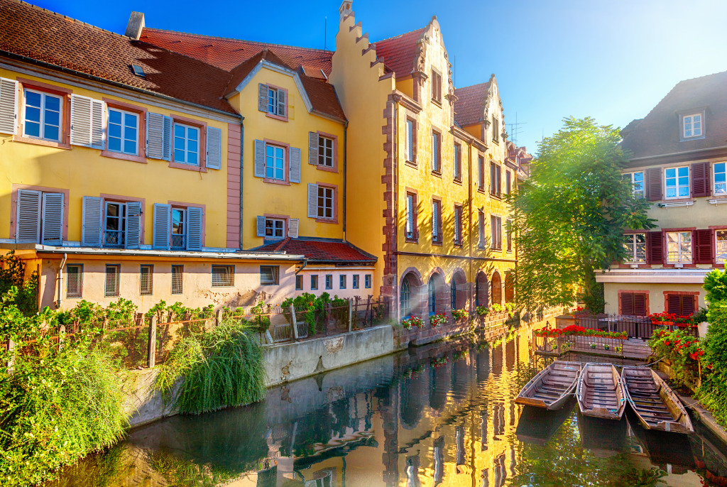 Town of Colmar, Alsace, France jigsaw puzzle in Street View puzzles on TheJigsawPuzzles.com