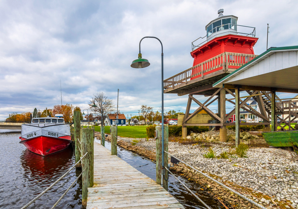 Two Rivers Town, Wisconsin jigsaw puzzle in Great Sightings puzzles on TheJigsawPuzzles.com