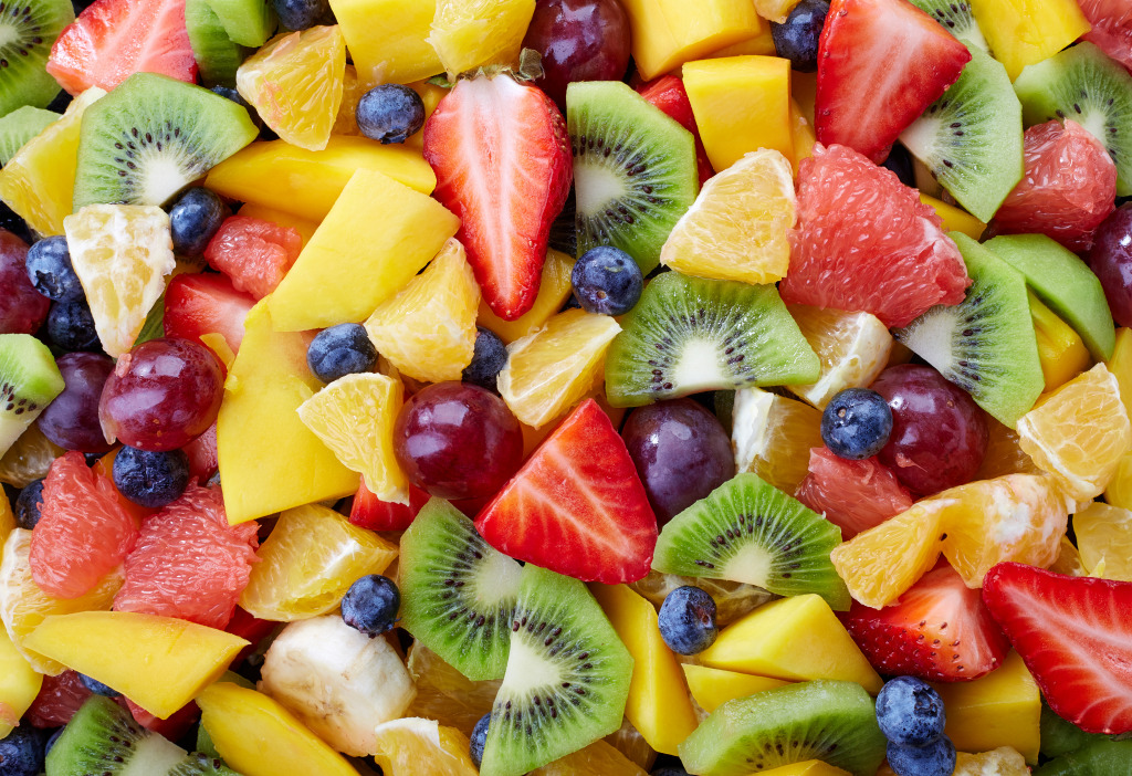 Fresh Fruit Salad jigsaw puzzle in Fruits & Veggies puzzles on TheJigsawPuzzles.com