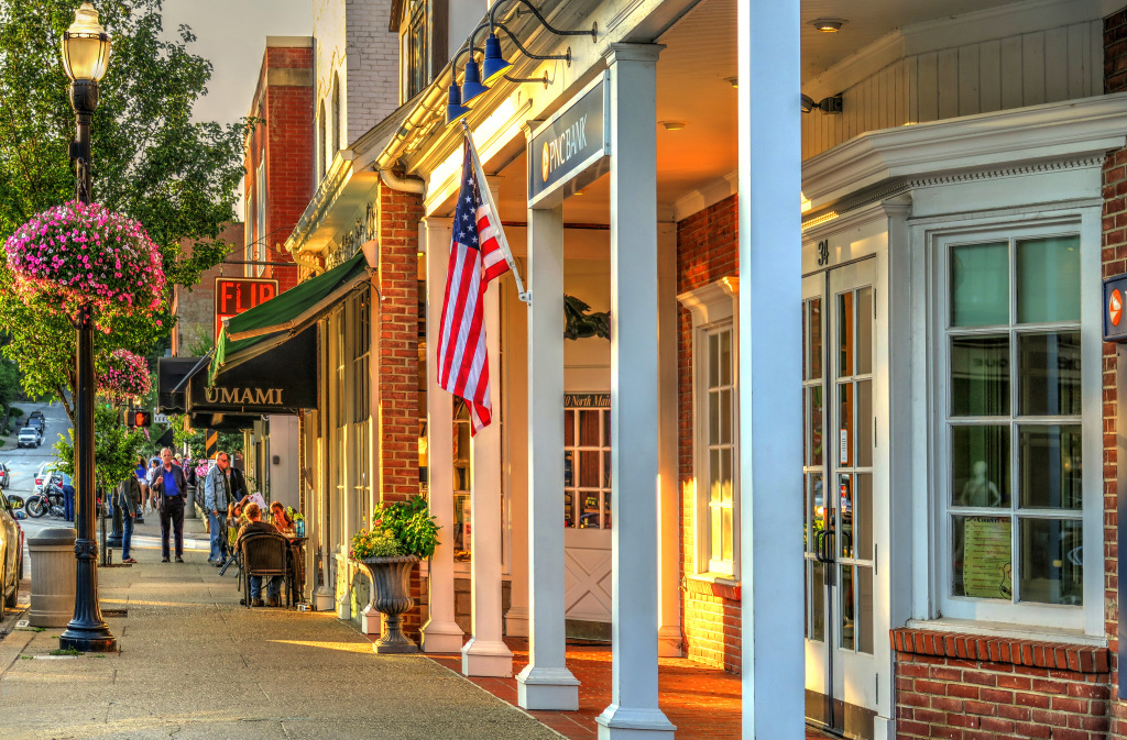 Chagrin Falls, Ohio, USA jigsaw puzzle in Street View puzzles on TheJigsawPuzzles.com