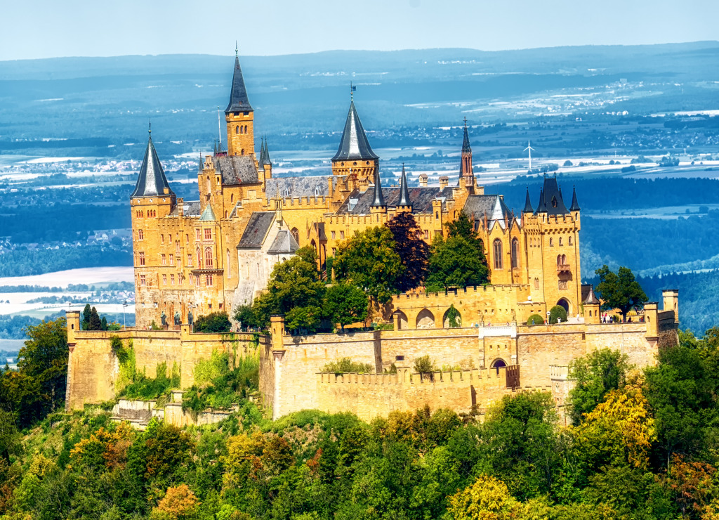 Hohenzollern Castle, Germany jigsaw puzzle in Castles puzzles on TheJigsawPuzzles.com