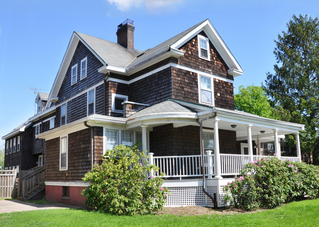 Victorian Style Three Story House jigsaw puzzle in Puzzle of the Day puzzles on TheJigsawPuzzles.com